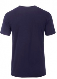 Bio Katoen Herenshirt, Navy