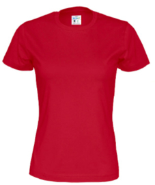 T-shirt Gemaakt Van Organische Katoen, Rood
