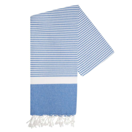 XL Oekotex-Katoen Handdoek, Blauw