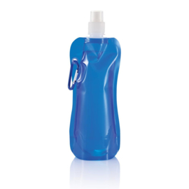 Opvouwbare waterfles, blauw