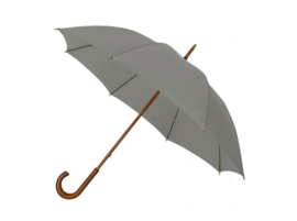 Klassieke Eco Paraplu, Handopening & Windproof, grijs