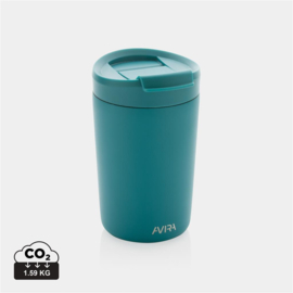 Avira Alya RCS gerecycled roestvrijstalen beker 300ML- turquoise