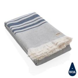 Ukiyo Yumiko AWARE™ Hammam Handdoek 100x180cm, donkerblauw