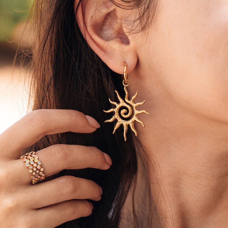 ixxxi Creolen Sol Suave Goud