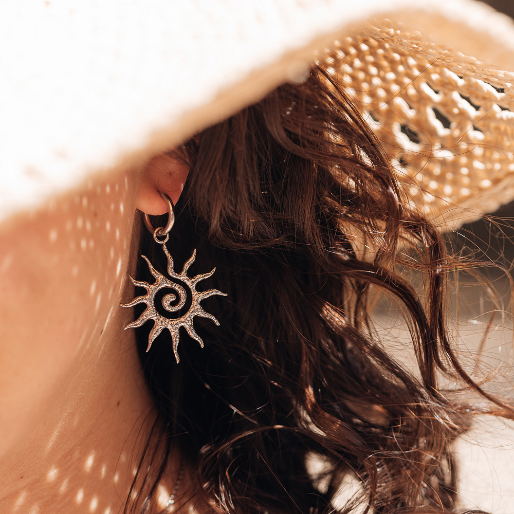 ixxxi Creolen Sol Suave Zilver