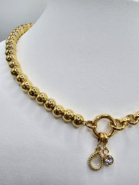 Connect 06 ketting, 45,4 cm lengte Goud