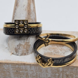 ixxxi ringen set compleet maat 20.5 en 8 mm breed 25-302