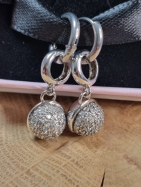 Super mooie creolen charms met creolen zilver en staal