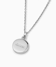 Sunray Necklace – Photo Locket Pendant Silver
