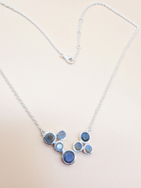 925 Collier met Labradoriet.