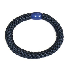 Hairtie bracelet donkerblauw