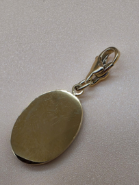 RVS charm Madonna. goud.