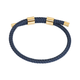 Armband Cozy Blauw/Goud