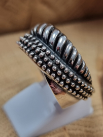 Echt zilveren ring maat 19.5 S9