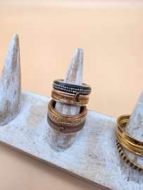 ixxxi ringen set compleet maat 20. 2x basis en 15 vulringen. 20267