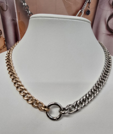 ixxxi Connect ketting compleet, Rosé/zilver. Connect258
