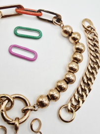ixxxi connect armbanden set, verwisselbaar, maat 20.5 cm