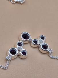 925 Collier met Amethist