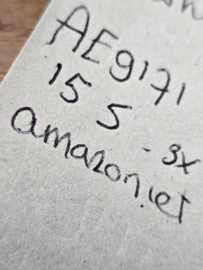 Echt zilveren oorbellen met Amazoniet