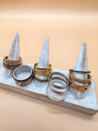 ixxxi ringen set compleet maat 20. 2x basis en 15 vulringen. 20267