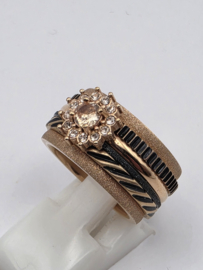 ixxxi ring compleet, maat 17 met limited edition basisring.