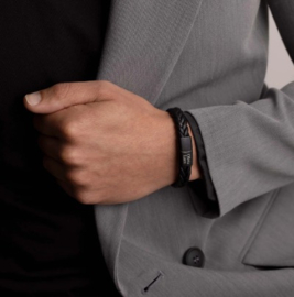 Axel matt Black bracelet