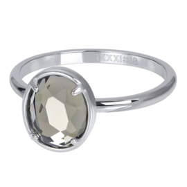 Fame Glam Oval 2mm zilver