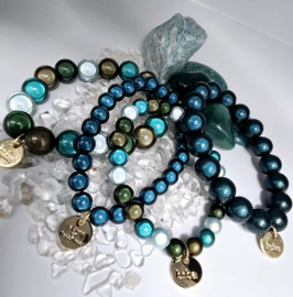 Biba Space Beads armband 18 cm,  5104MIX01