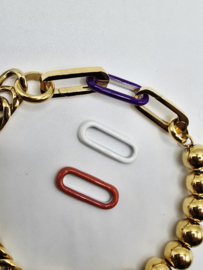 ixxxi connect armbanden set, verwisselbaar, maat 20 cm