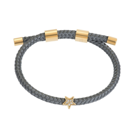 Armband Cozy Star Grijs