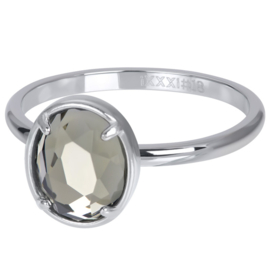 Fame Glam Oval 2mm zilver