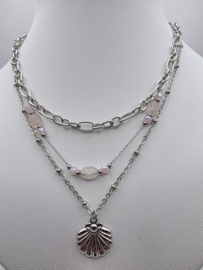 Biba Liet en Joliet sieraden set, stainless steel, 4 delig. 2632