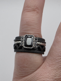 ixxxi ring compleet, maat 18 met limited edition basisring.