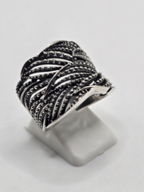 Echt zilveren ringen.