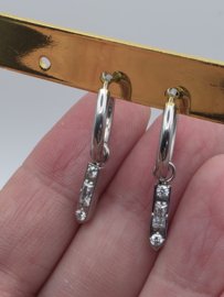 15 mm ixxxi creolen met charm Sparkle