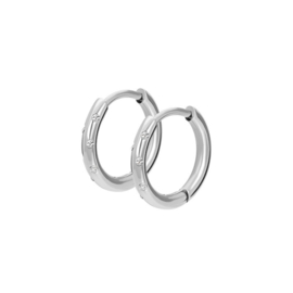 Oorring Elegance Zilver