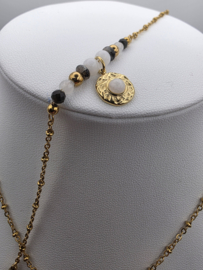 Biba Liet en Joliet Ketting plus armband, stainless steel 2628