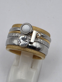 ixxxi ring compleet, maat 17 met limited edition basisring.