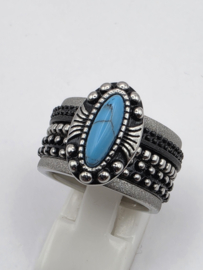 ixxxi ring compleet, maat 17.5 met limited edition basisring.