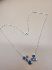 925 Collier met Labradoriet.