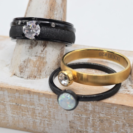 ixxxi ringen set compleet maat 19.5 en 8 mm breed 25-307