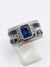 ixxxi ring compleet, maat 19 met limited edition basisring.