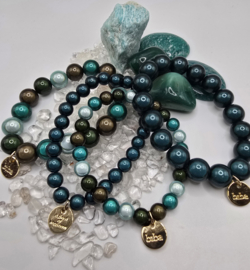 Biba Space Beads armband 18 cm,  5104MIX40