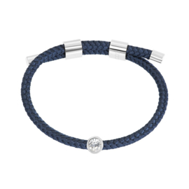 Armband Cozy Crystal Stone  Blauw