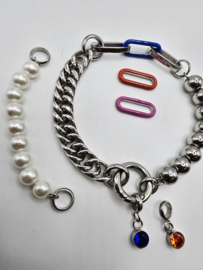 ixxxi connect armbanden set, verwisselbaar, maat 20 cm