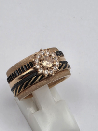 ixxxi ring compleet, maat 17 met limited edition basisring.