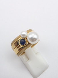 ixxxi ring compleet, maat 17 met limited edition basisring.