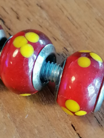 GB glas-zilver rood-geel