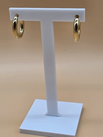 Creolen - 22 mm ring, 4 mm dik