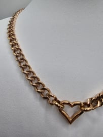 Connect 02 ketting, 45,6 cm lengte Rosé